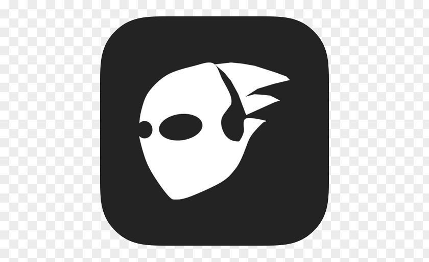 MetroUI Apps Jahshaka Head Symbol Fictional Character Black Smile PNG