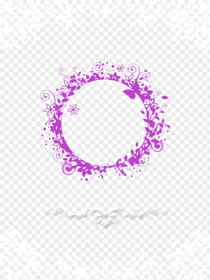 Purple Pattern Butterfly Logo Wedding Download PNG
