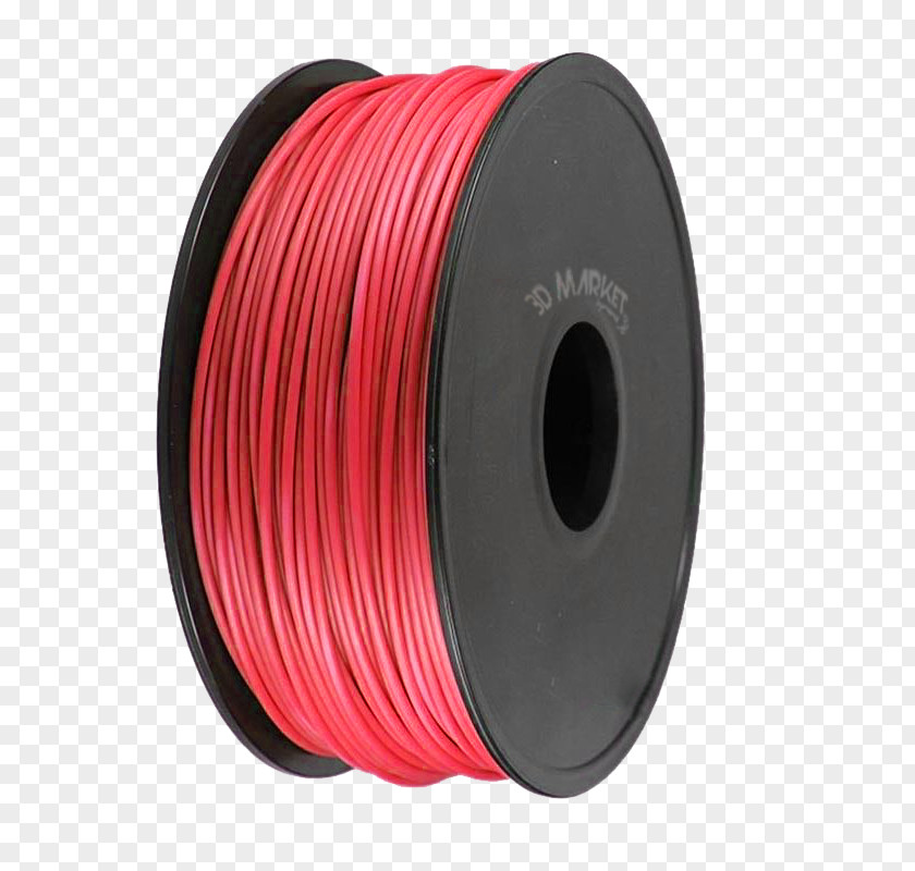Rojo Polylactic Acid 3D Printing Acrylonitrile Butadiene Styrene Printers Electrical Filament PNG