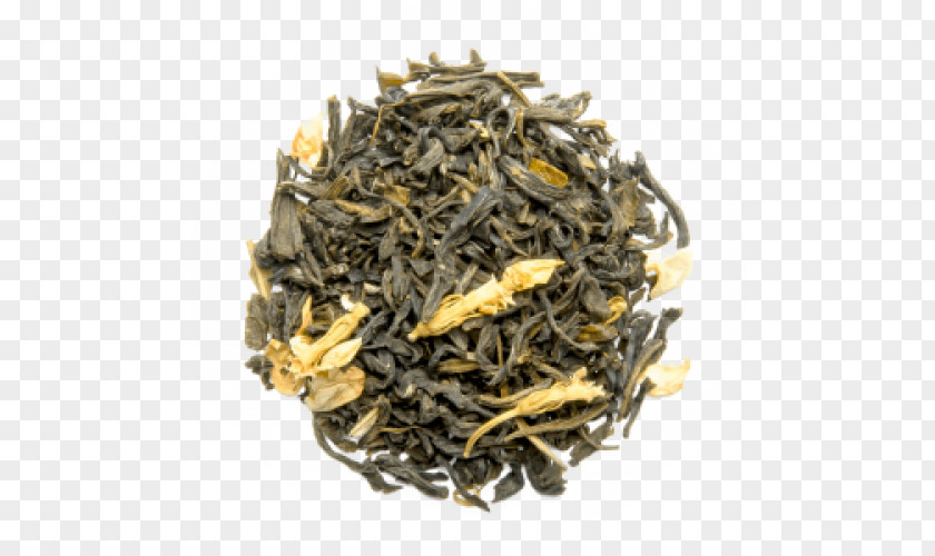 Biluochun Darjeeling Tea Grey Background PNG