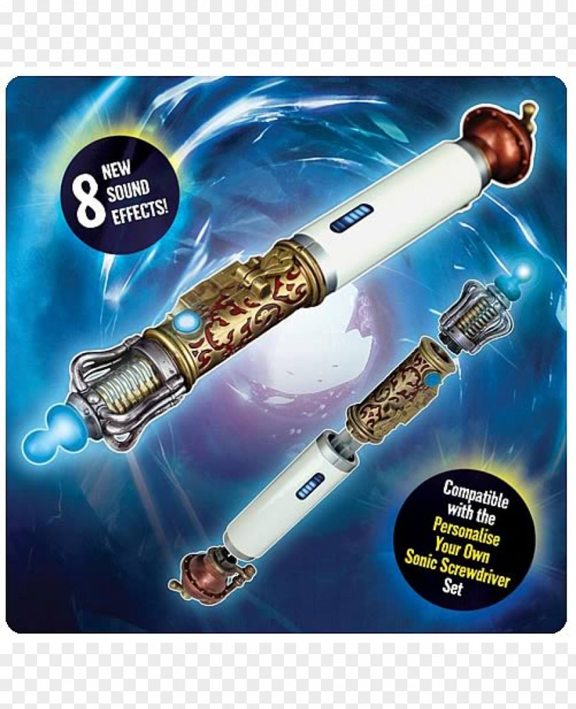 Doctor Eighth Sonic Screwdriver Who Merchandise PNG
