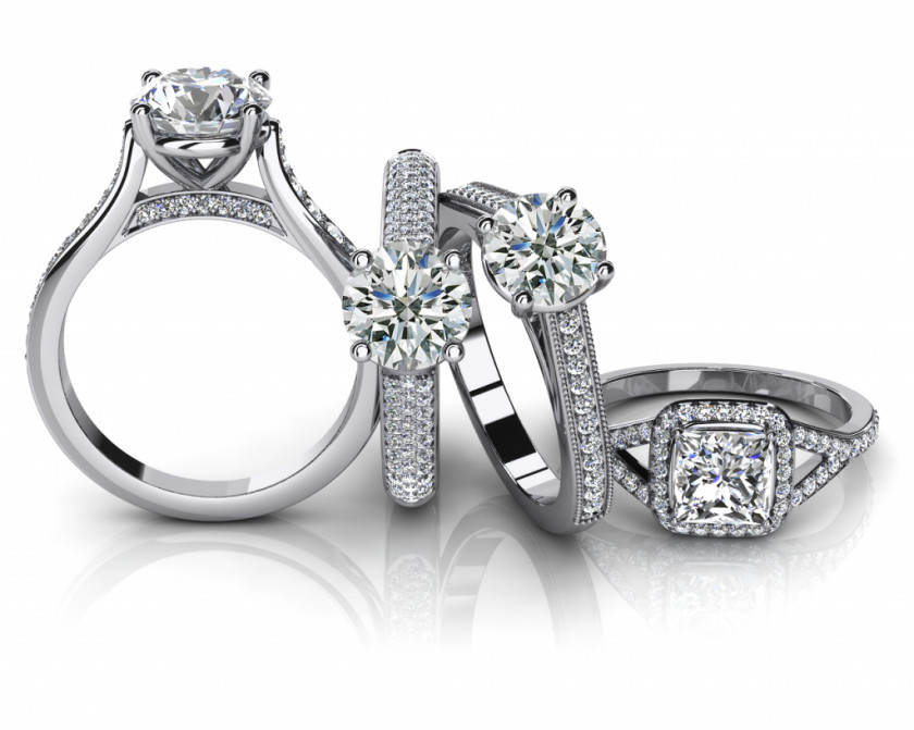 Jewellery Engagement Ring Wedding Diamond PNG