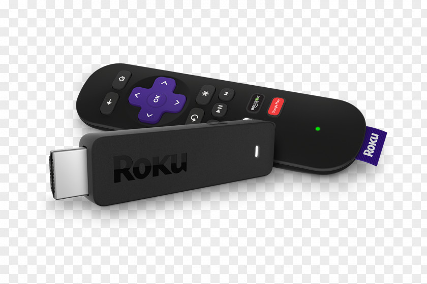 Roku Streaming Stick 3600 Media Roku, Inc. Digital Player PNG