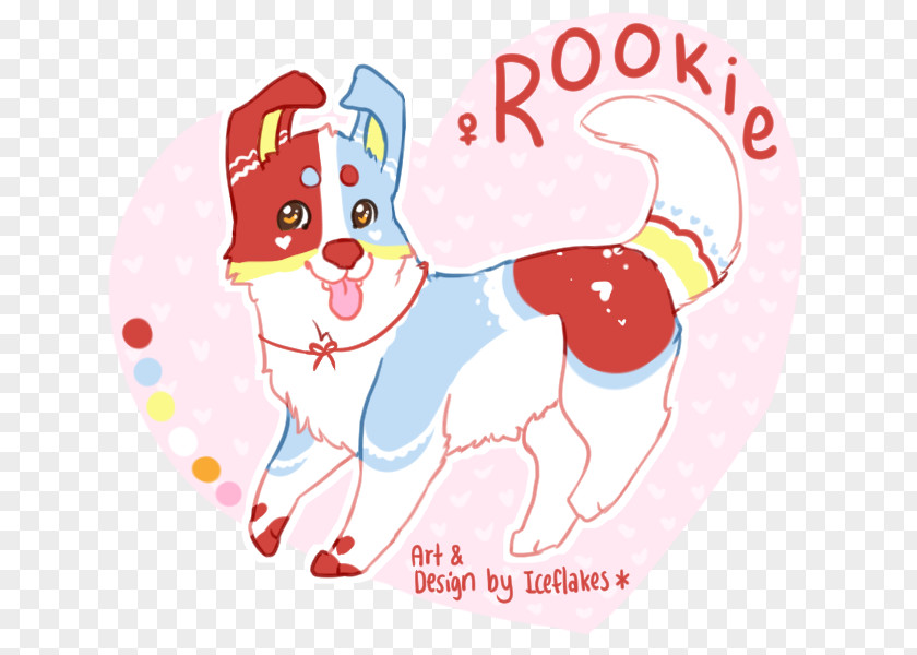 Rookie Red Velvet Dog Santa Claus Christmas Ornament Clip Art PNG