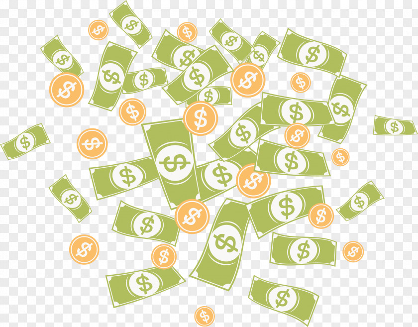 Vector Money Coins Currency Pictures Coin Rain PNG