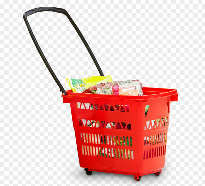 Cesta Plastic Basket Wheel Plásticos Fleta PNG