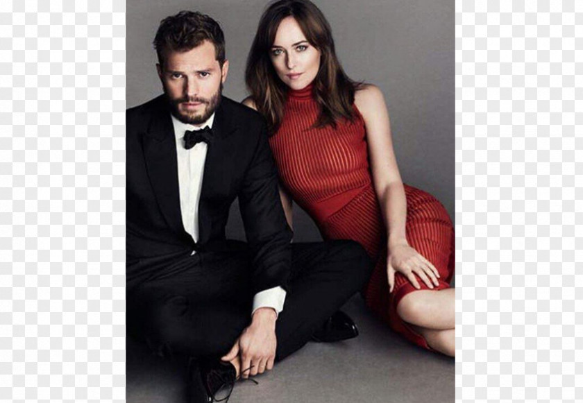 Dakota Johnson Fifty Shades Christian Grey Anastasia Steele Film Photo Shoot PNG