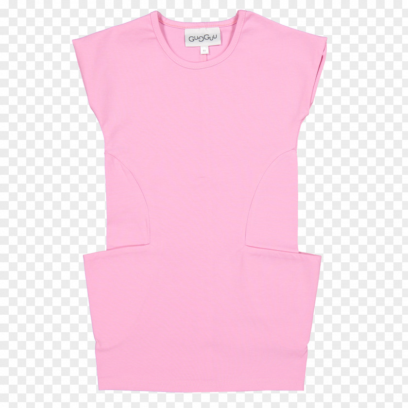 Pink Cloud Sleeve T-shirt M Neck Product PNG