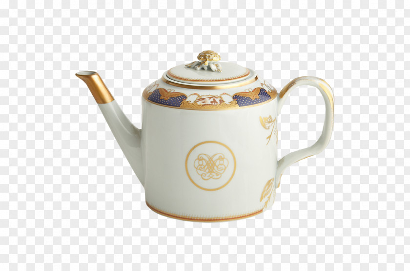 Porcelain Teapot Mottahedeh & Company Kettle Cup PNG