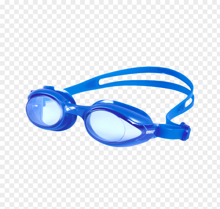 Swimming Arena Sprint Goggles Blue PNG