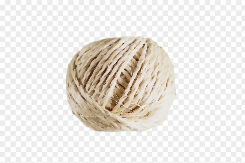 Wool Beige Twine PNG