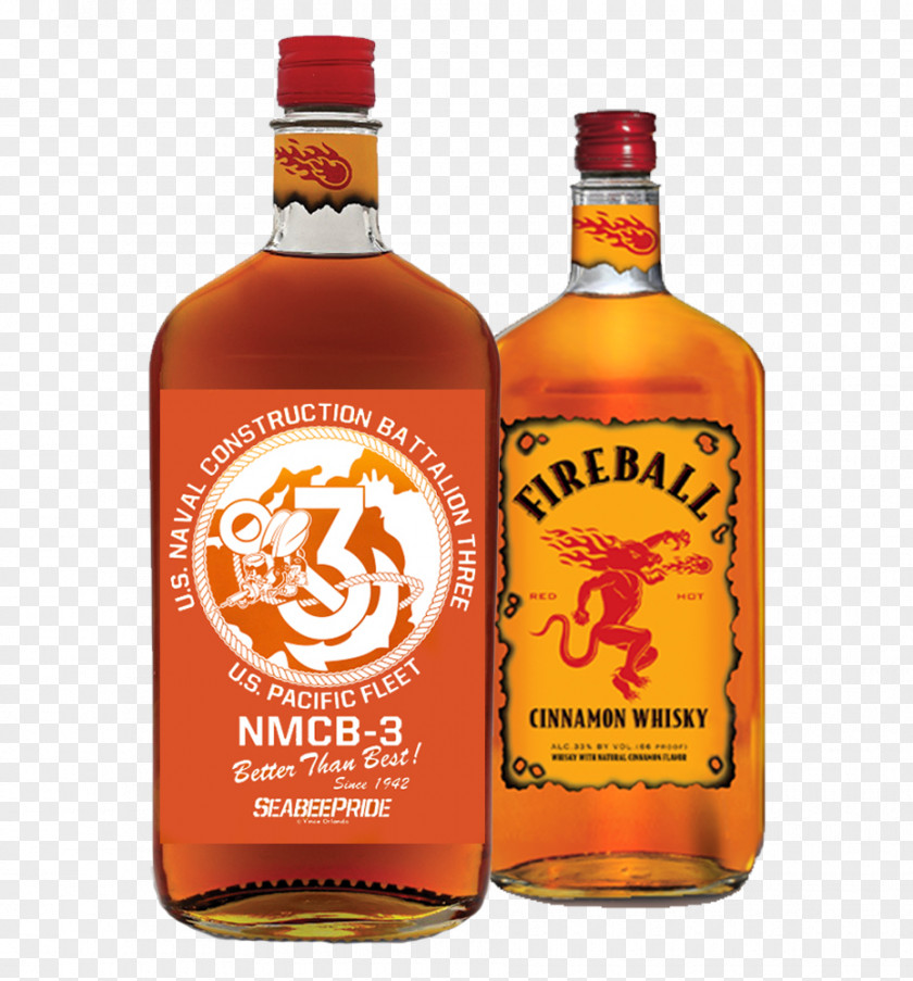 Cocktail Fireball Cinnamon Whisky Whiskey Liquor Sinfire PNG