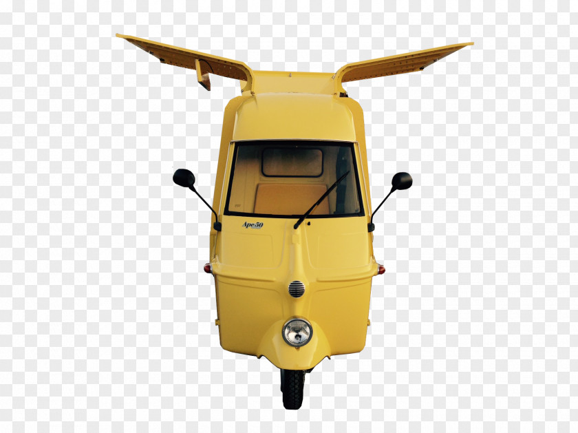 Milk Piaggio Ape Helicopter Rotor Motor Vehicle PNG