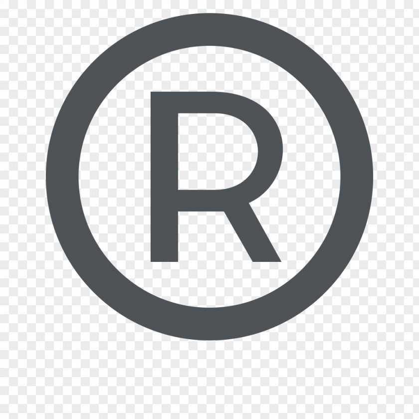 R Emoji Registered Trademark Symbol Sign PNG