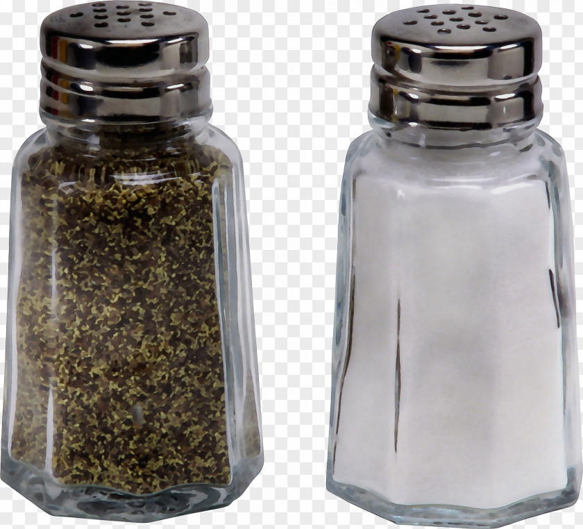 Salt And Pepper Shakers Seasoning Food Storage Containers Glass Spice PNG