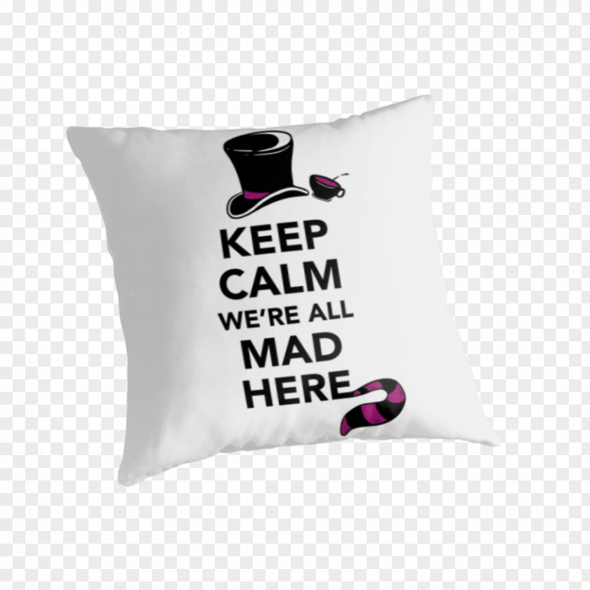 We Are All Mad Here Samsung Galaxy J3 (2017) Cushion Pillow Xiaomi Textile PNG