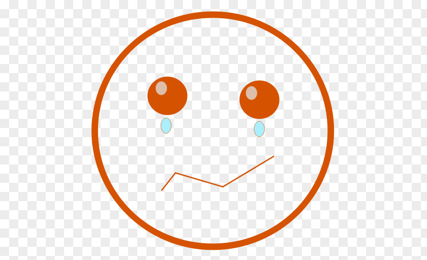 Smiley Crying Emoticon Clip Art PNG