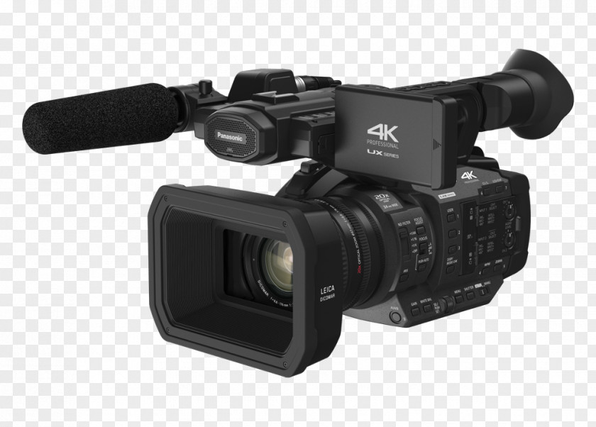 Camera Panasonic AG-UX180 4K Resolution Camcorder HC-X1 PNG
