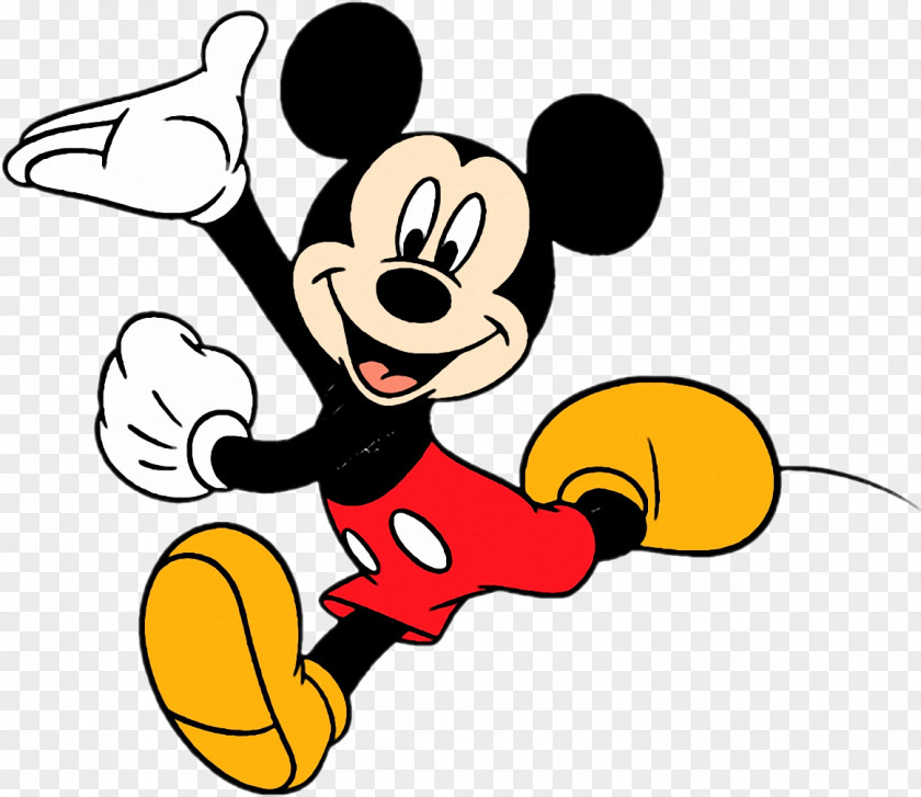 Classic Mickey Mouse Minnie Clip Art PNG