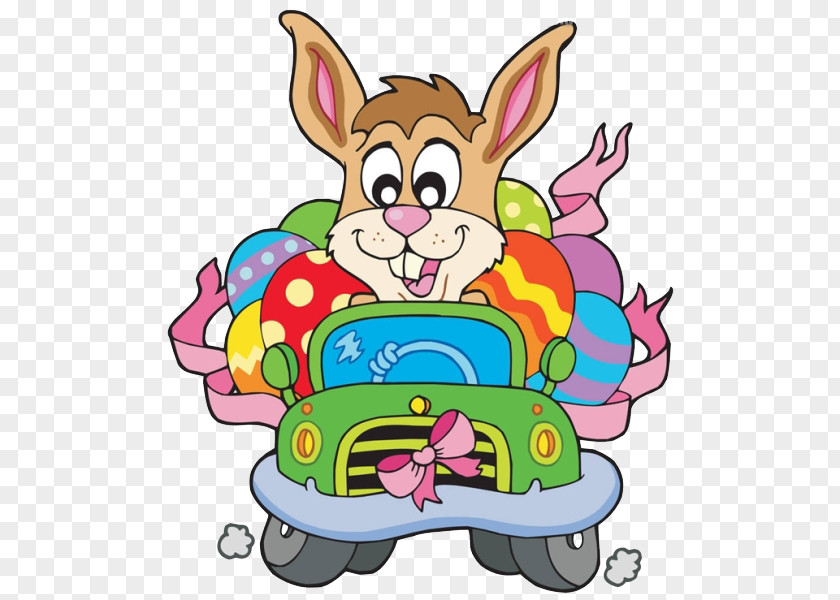 Easter Bunny Driving Car Coloring Book: Designs For Relaxation Egg Clip Art PNG