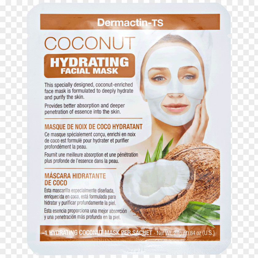 Face Mask Beauty Facial Skin Moisturizer PNG