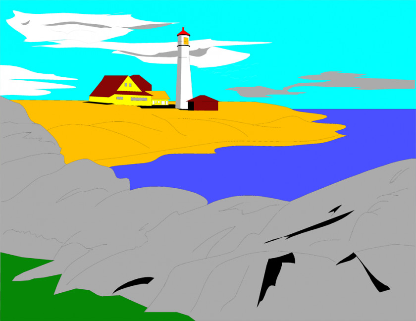 Free Pictures Of Lighthouses Cartoon Lighthouse Clip Art PNG