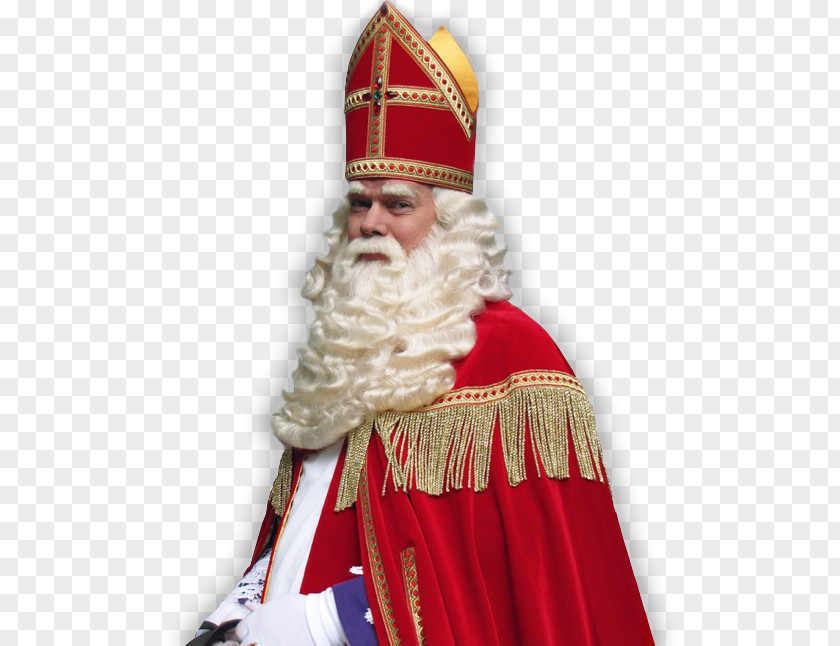 Santa Claus Sinterklaas V.O.F. Outline Christmas Ornament Zwarte Piet PNG