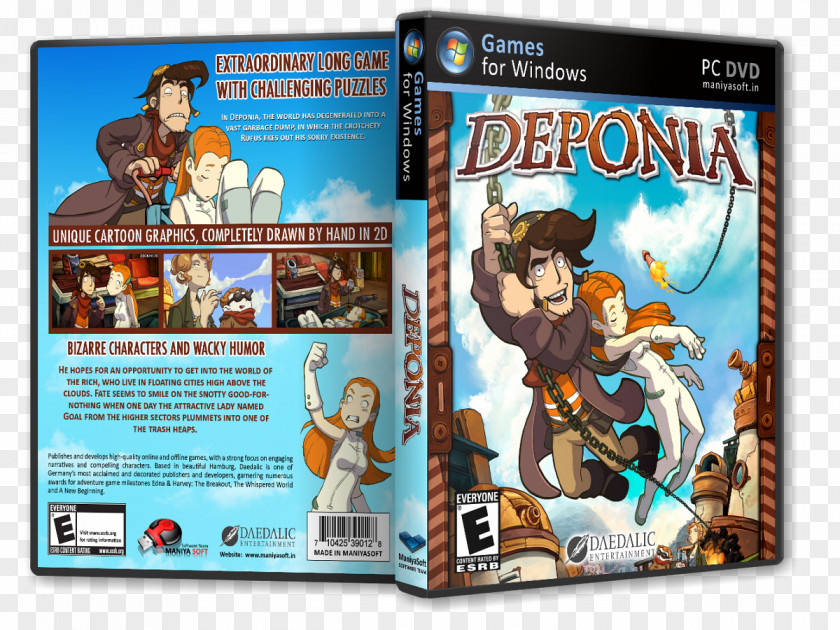 Technology Deponia PC Game Video Germany PNG