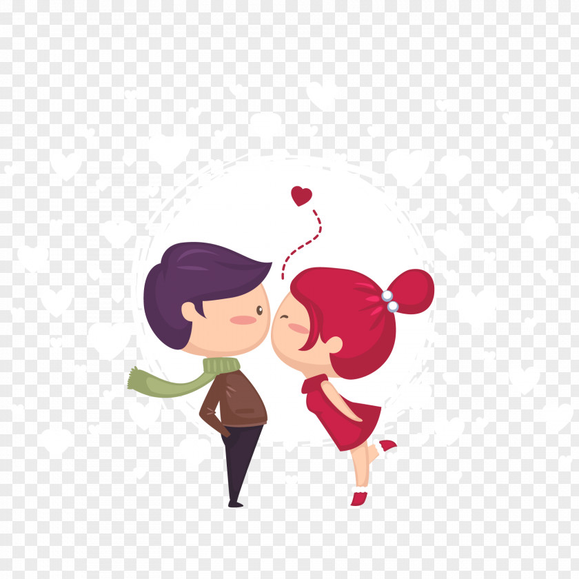 Valentine's Day Drawing Gift Clip Art PNG