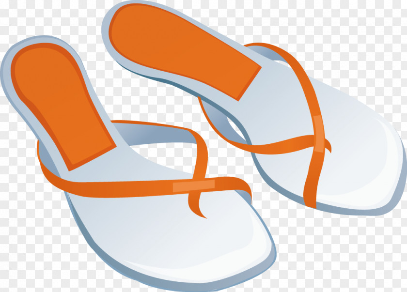 Vector Creative Design Beach Flip-flops Images Slipper Footwear Icon PNG