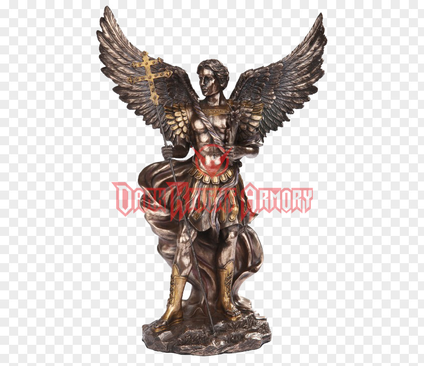 Angel Gabriel Michael Archangel Uriel Statue PNG