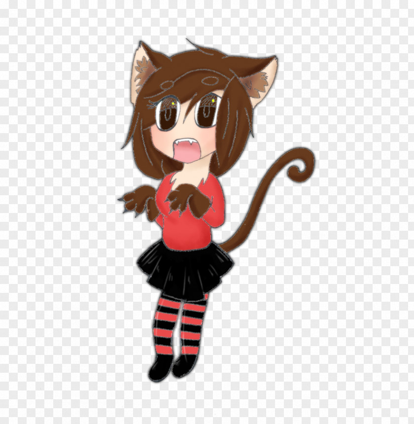 Cat Cartoon Character PNG