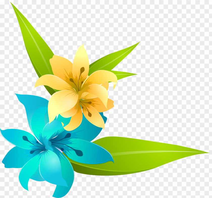 Flower Lilium RGB Color Model PNG