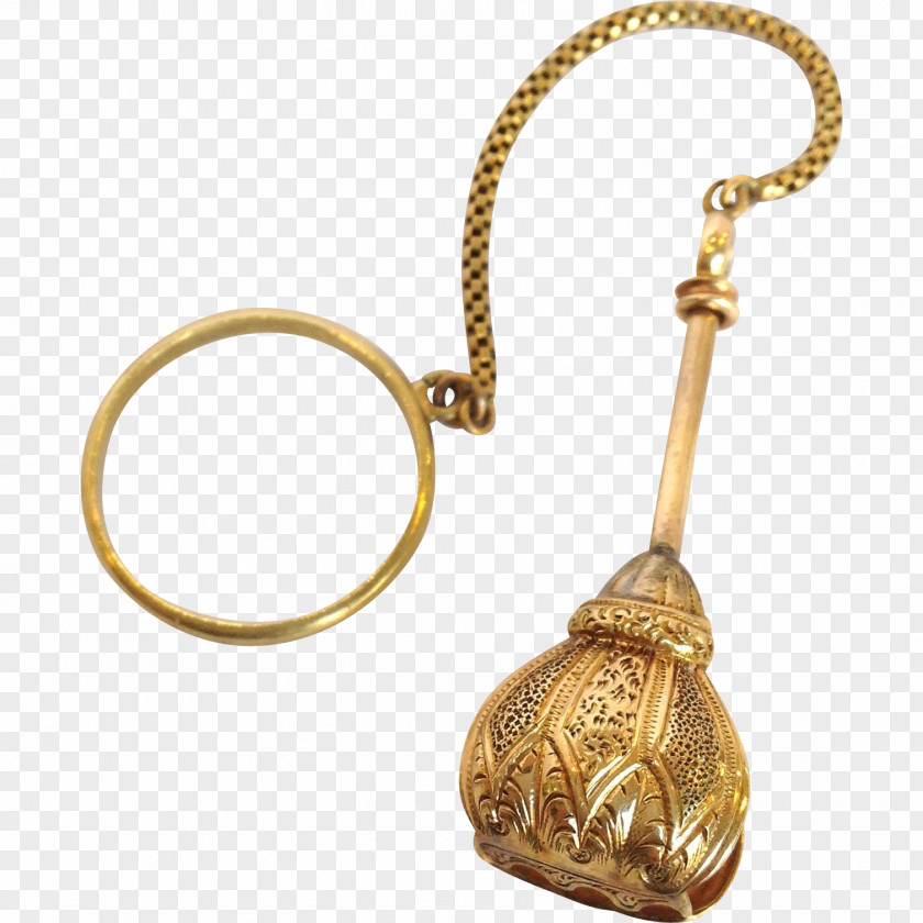 Jewellery Locket Earring 01504 Body PNG