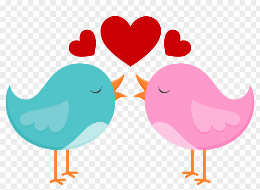 Love Birds Wedding Invitation Valentine's Day Clip Art PNG