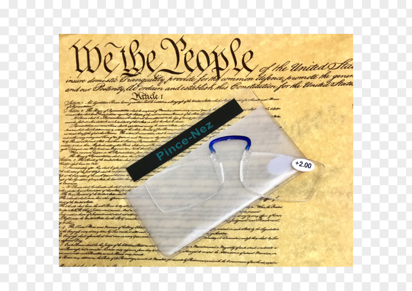Pince Nez Preamble To The United States Constitution Politically Incorrect Guide(tm) PNG