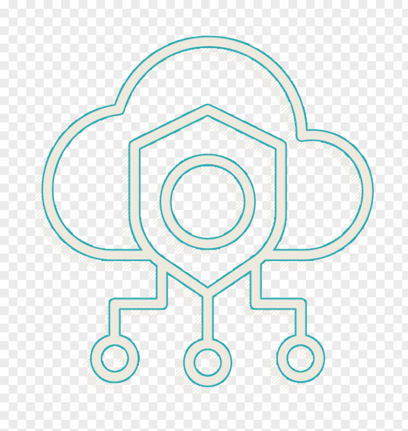 Shield Icon Cyber Safe PNG