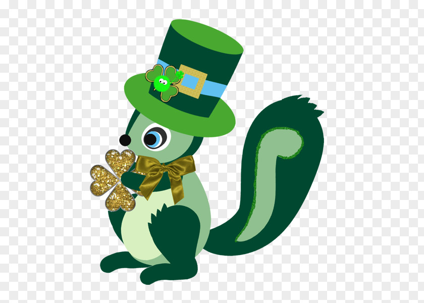 Squirrel Vertebrate Saint Patrick's Day Clip Art PNG