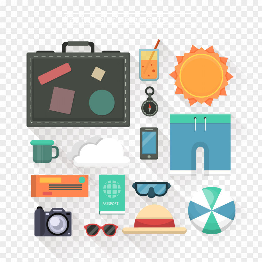 Vector Suitcase Travel Euclidean Icon PNG