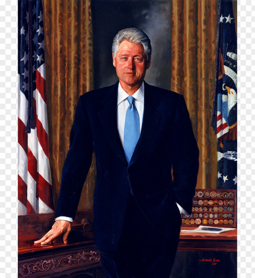 Bill Clinton White House Portraits Of Presidents The United States President PNG