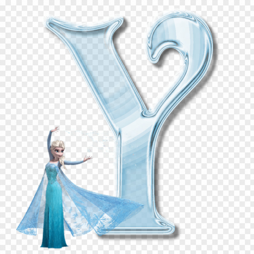 Elsa Frozen Film Series Alphabet Letter PNG