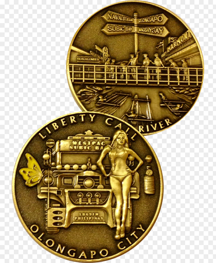 Naval Air Station Cubi Point U.S. Base Subic Bay Westpac Sailor Bar And Restaurant Challenge Coin PNG