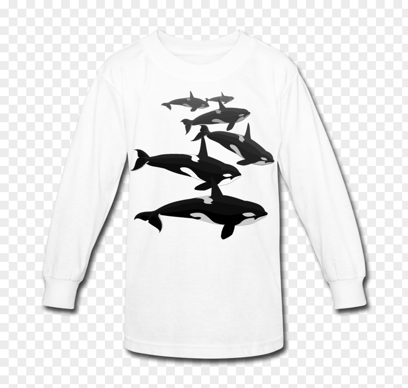 Whale Hunter T-shirt Killer Baby Orca Cetacea PNG