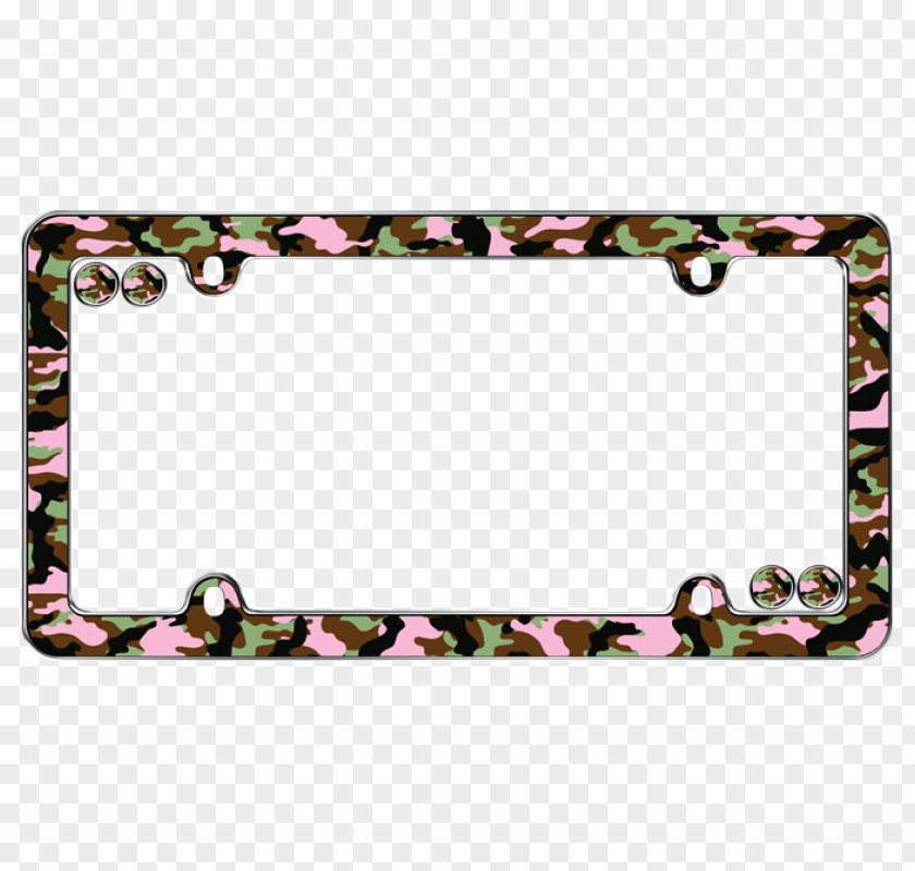 Car Vehicle License Plates Picture Frames Cruiser Accessories Chrome Plating PNG