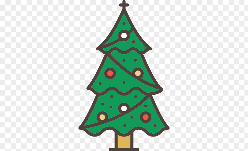 Christmas Tree Vector Graphics Day Illustration Image PNG