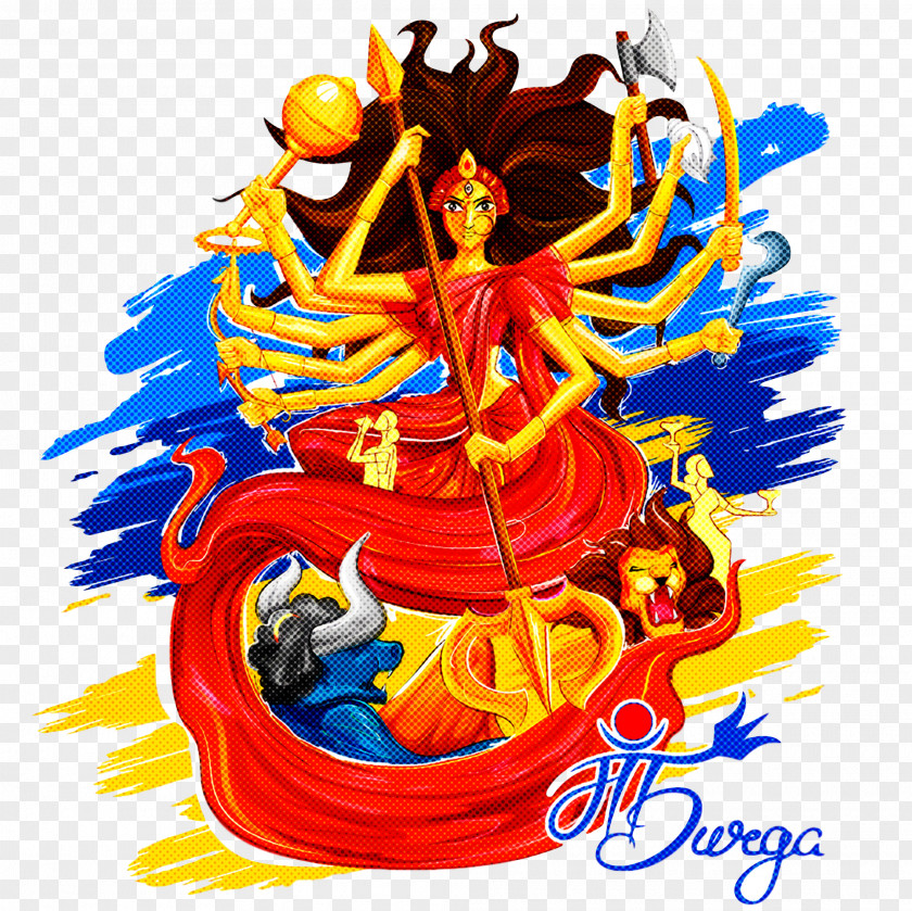 Durga Mata PNG