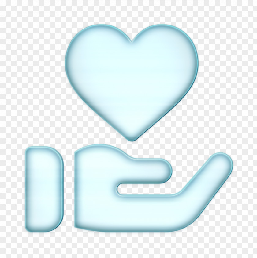 Hand Icon Heart Human Relations PNG