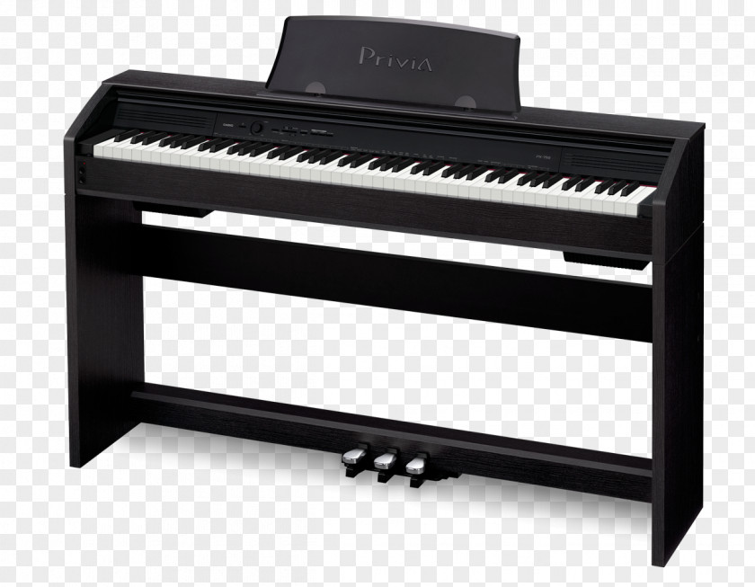 Piano Image Digital Privia Keyboard Musical Instrument PNG
