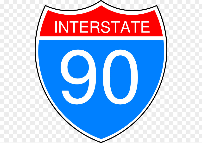90 Interstate 10 US Highway System Clip Art PNG