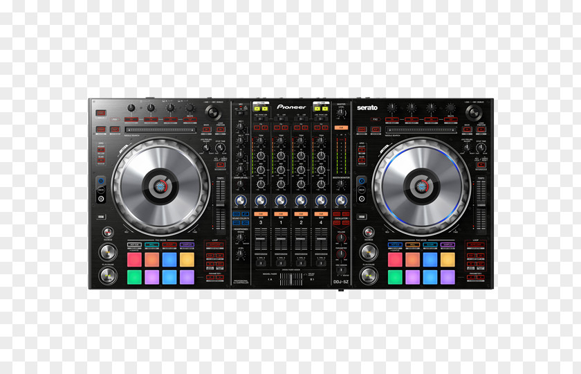 Cdj DJ Controller Pioneer Disc Jockey Scratch Live DDJ-SZ2 PNG